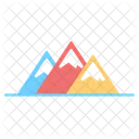 Mountain Adventure Hill Icon