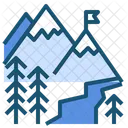Ice Icecold Mountain Icon