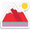 Landscape Mountain Hills Icon