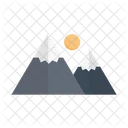 Mountain Hills Moon Icon