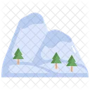 Mountain Tree Nature Icon