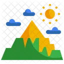 Mountain Lanscape Nature Icon