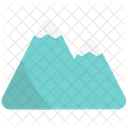 Mountain Winter Nature Icon