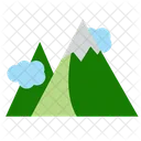 Mountain Nature Landscape Icon