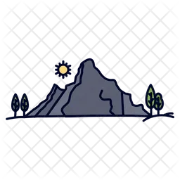 Mountain  Icon