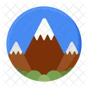 Mountain Landscape Forest Icon