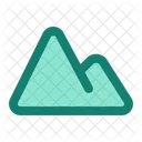 Mountain Terrain Nature Icon