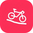 Mountain Cycling Cycle Icon
