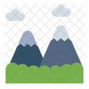 Mountain Nature Landscape Icon