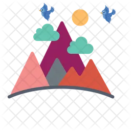 Mountain  Icon