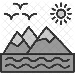 Mountain  Icon