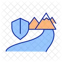 Mountain area securit  Icon