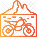 Mountain Bike Bicycle Offroad Icon