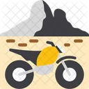 Mountain Bike Bicycle Offroad Icon