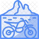 Mountain Bike Bicycle Offroad Icon