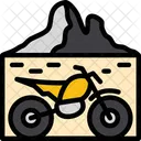 Mountain Bike Bicycle Offroad Icon