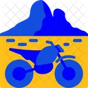 Mountain Bike Bicycle Offroad Icon