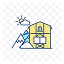 Mountain chalet  Icon