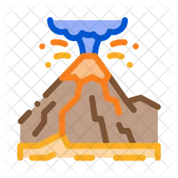 Mountain Eruption  Icon