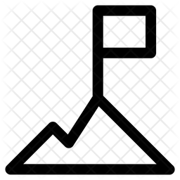 Mountain Flag Icon