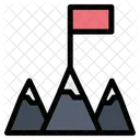 Flag Mountains Icon