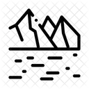 Mountain Forest Terrain  Icon