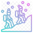 Mountain Hiking  Icon