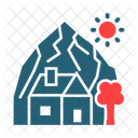 Mountain House House Home Icon