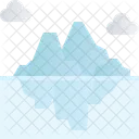 Mountain Iceberg  Icon