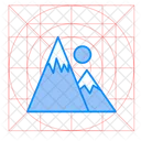 Mountain Nature Landscape Icon