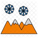 Mountain Nature Landscape Icon