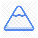 Mountain Nature Landscape Icon