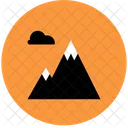 Mountain Streamline Kameleon Icon