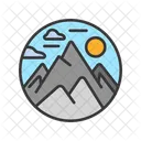 Mountain Peak High Icon