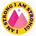 Motivational Stickers Inspiration Icon