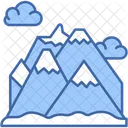 Mountain Snow Winter Icon