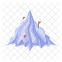 Mountain Snow Winter Icon