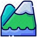 Mountain Travel Vacation Icon