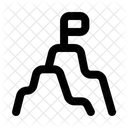 Mountain Sport Climb Icon