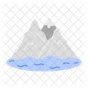 Mountain lake  Icon