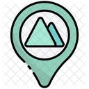 Mountain Location  Icon