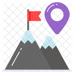 Mountain location  Icon