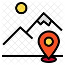 Mountain Pin Locations Icon