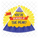 Mountain Peak Achievement Accompaniment Icon