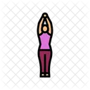 Mountain Pose Tadasana Icon