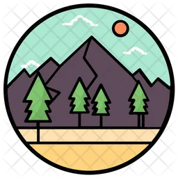 Mountain Range  Icon