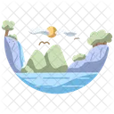 Mountain Range  Icon