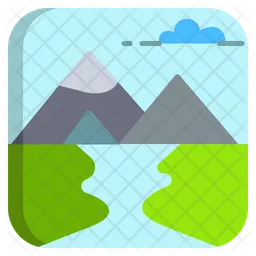 Mountain Stream  Icon