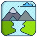 Mountain Stream  Icon