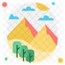 Mountain View Panorama Icon